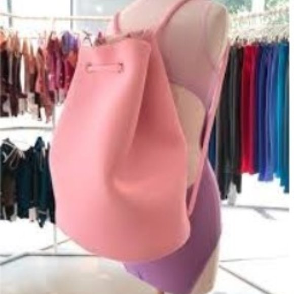 Yumiko Handbags - YUMIKO + Embee Pink Large Backpack